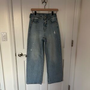 Old Navy Light Blue Straight Leg Jeans